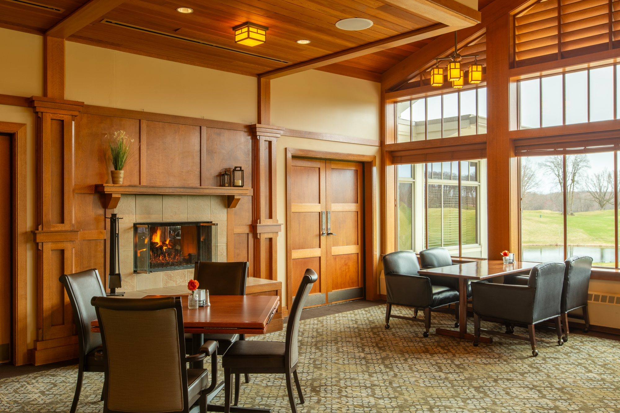 Photo of dining area at West Bend Country Club