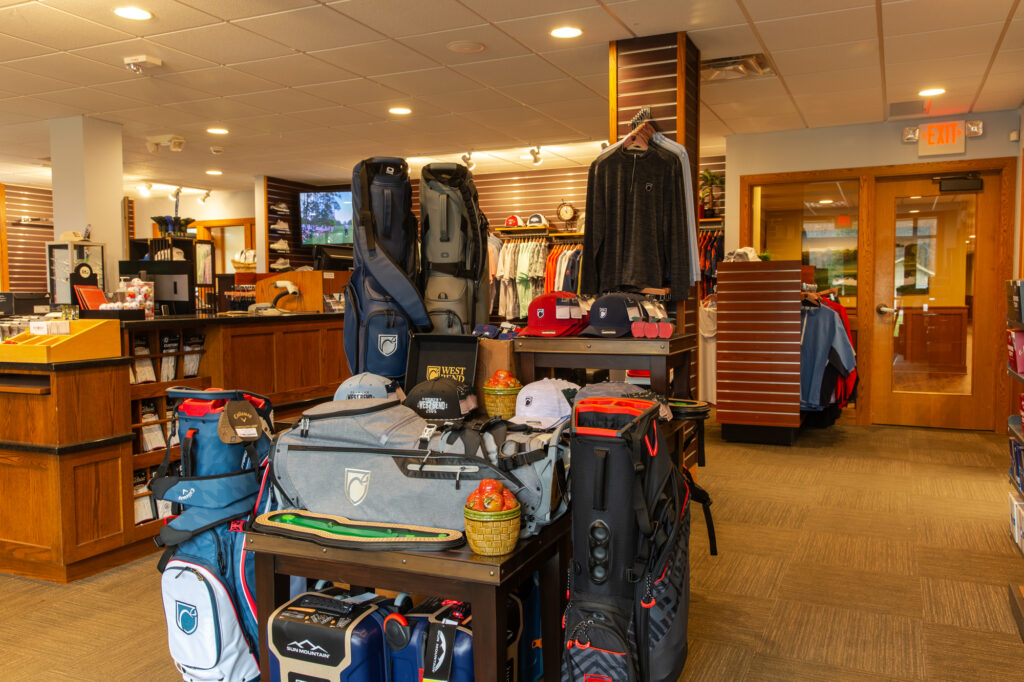 Photo of the pro shop at West Bend Country Club