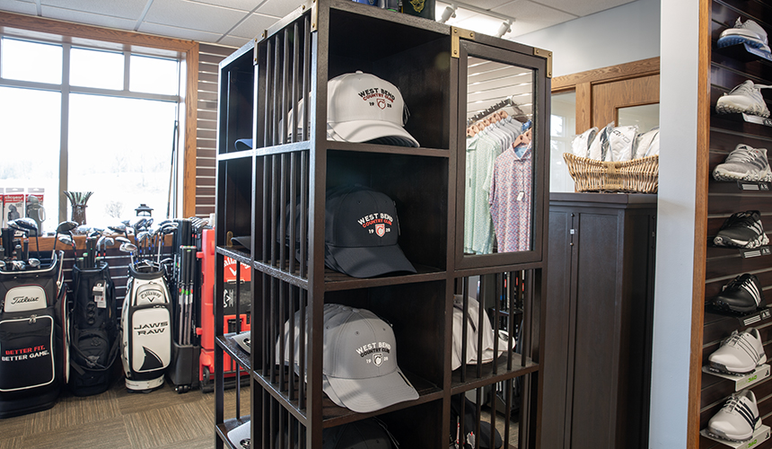 Pro shop.
